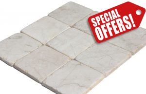 light marble tumbled special offer