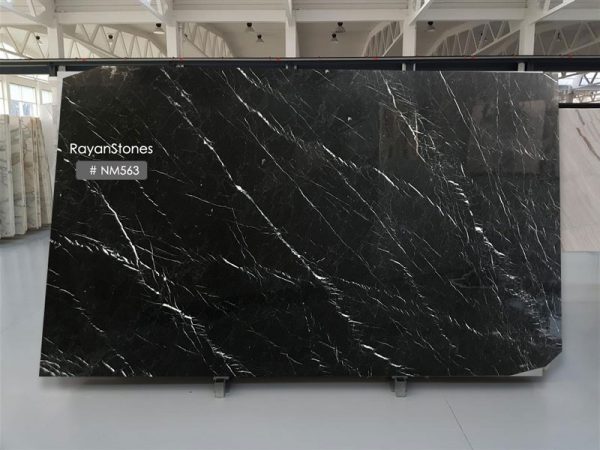 persian nero marquina marble slabs